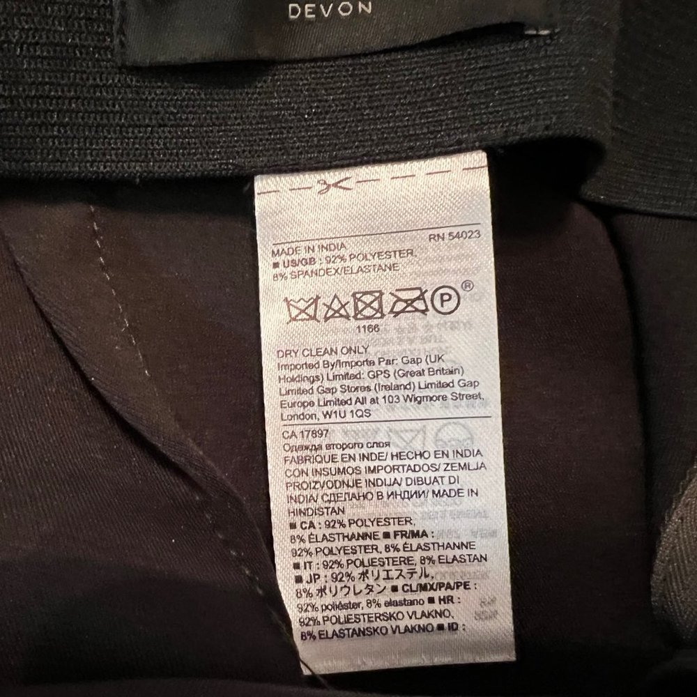Banana Republic Devon Faux Suede Pants/Leggings - Picture 7 of 9